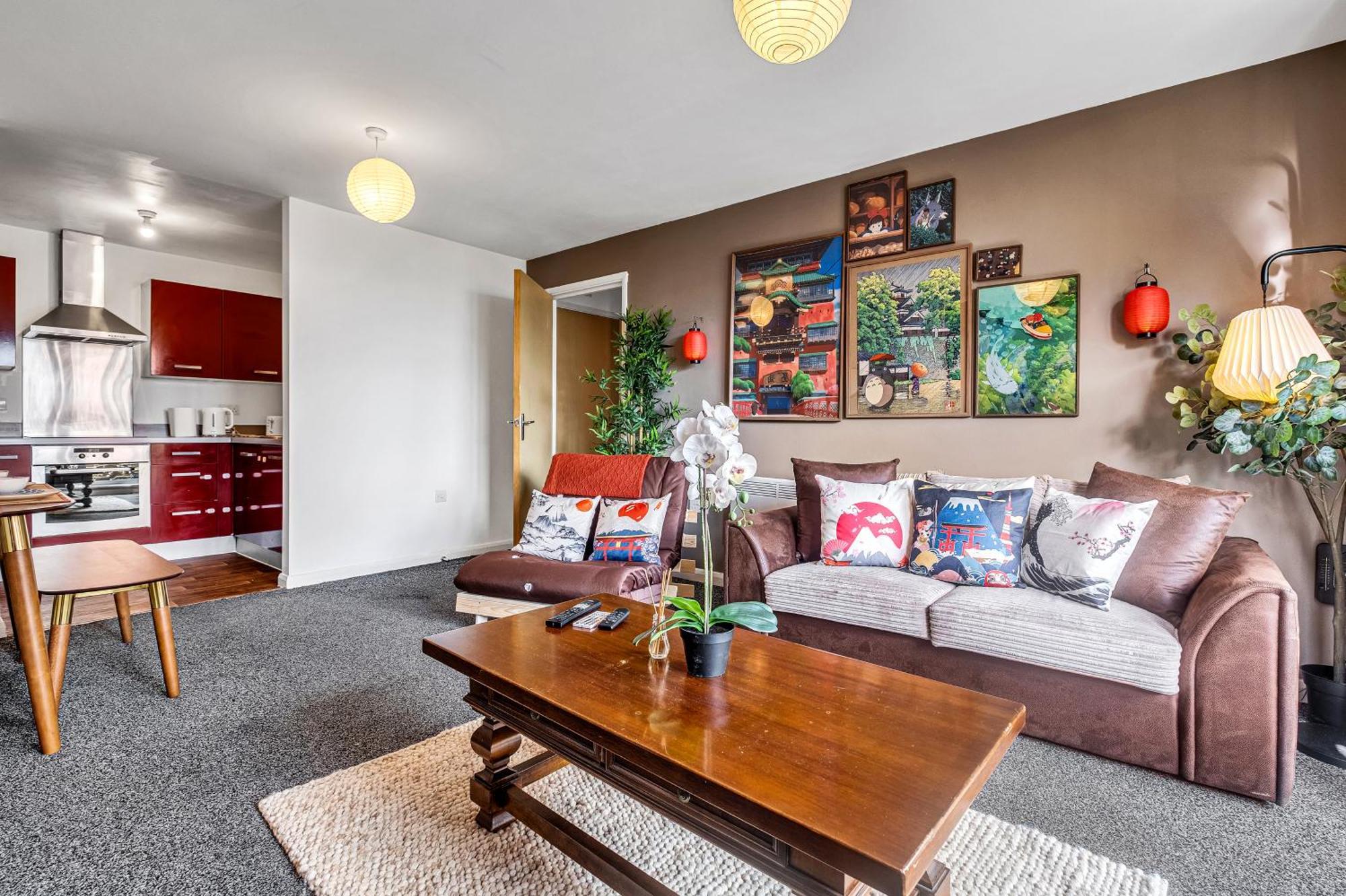 Anime Suite - Central And Free Parking With Netflix Birmingham Exteriör bild
