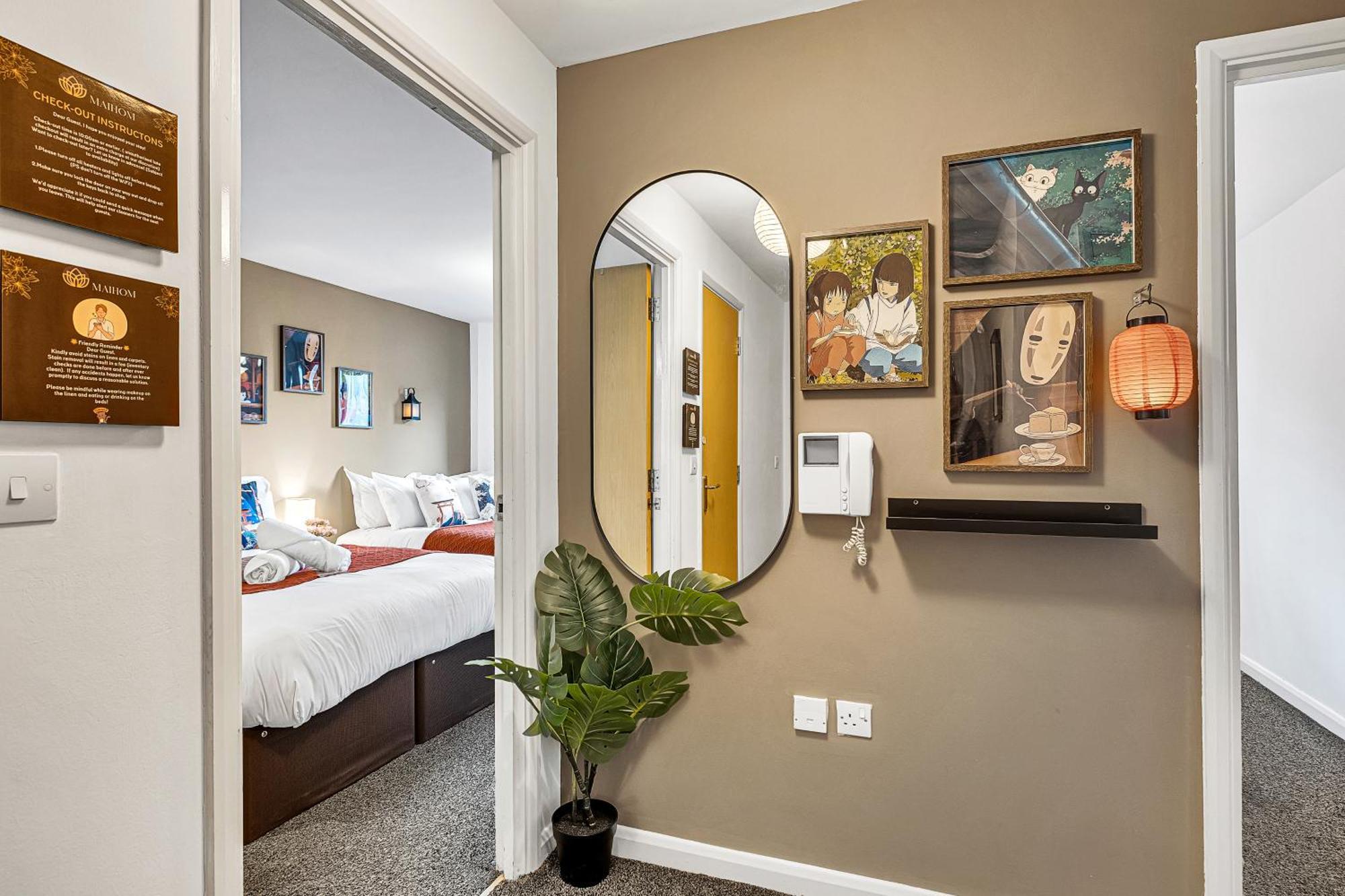 Anime Suite - Central And Free Parking With Netflix Birmingham Exteriör bild