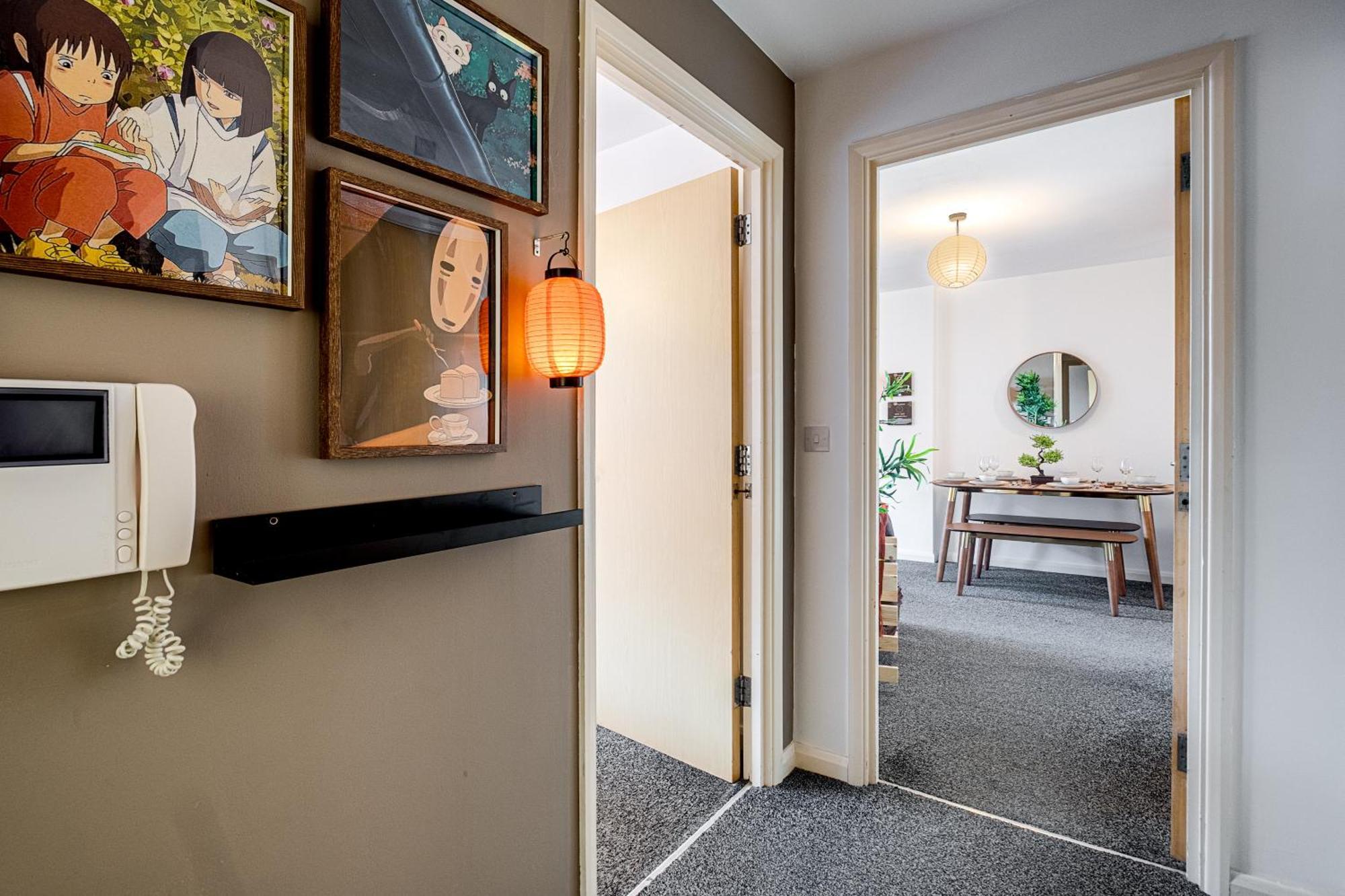 Anime Suite - Central And Free Parking With Netflix Birmingham Exteriör bild