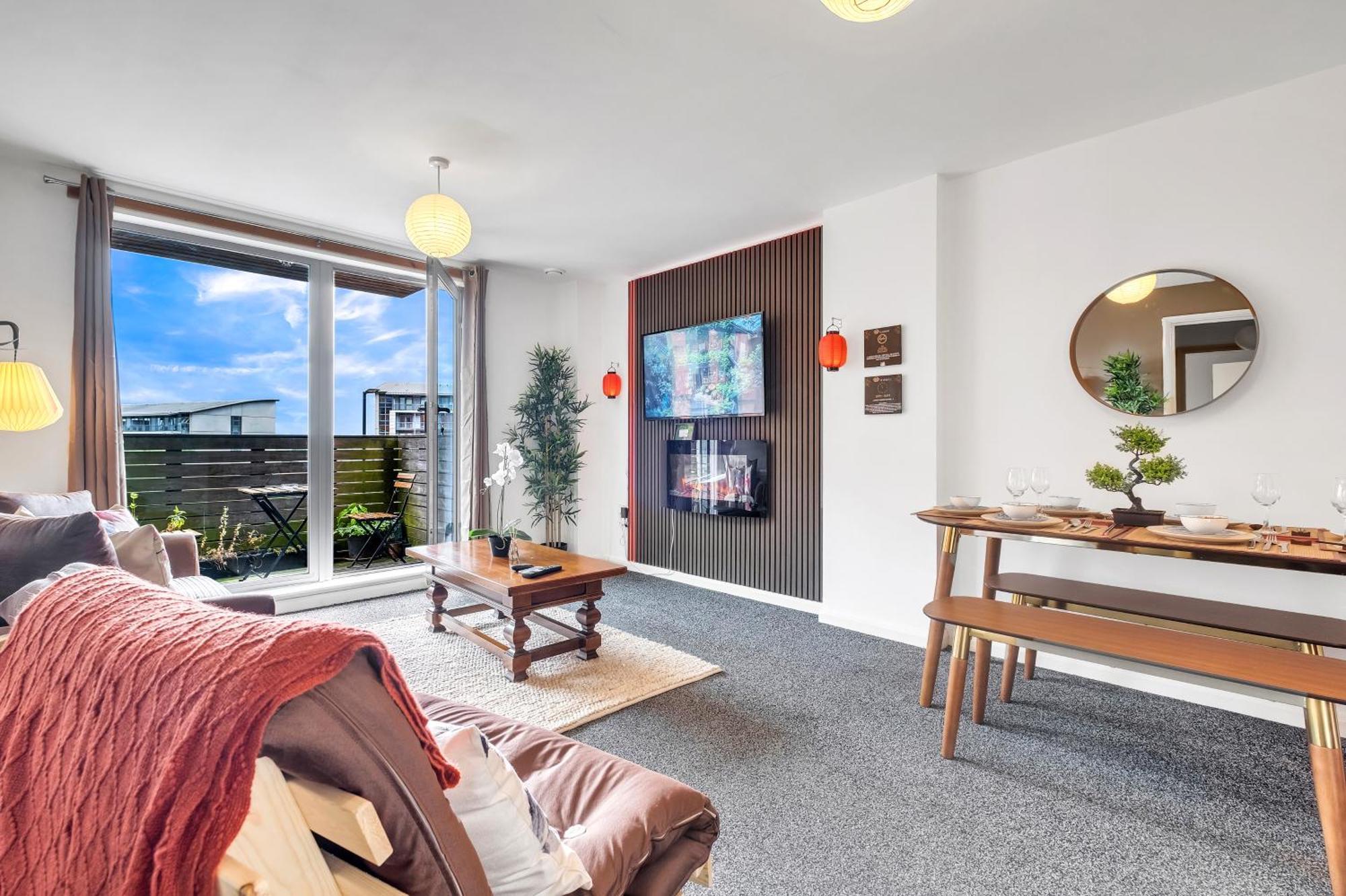 Anime Suite - Central And Free Parking With Netflix Birmingham Exteriör bild