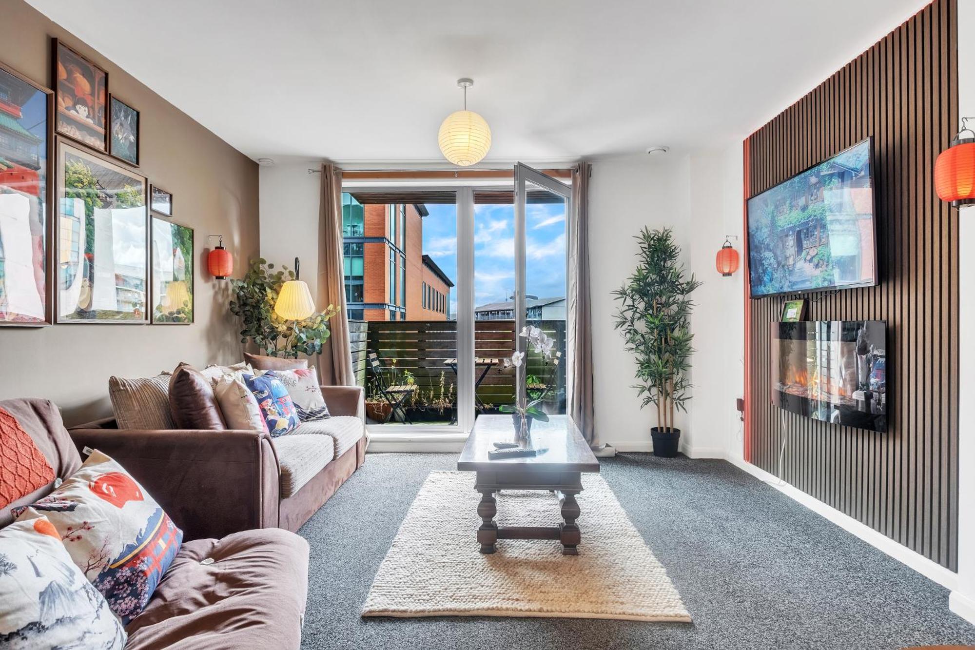 Anime Suite - Central And Free Parking With Netflix Birmingham Exteriör bild
